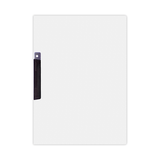Mintra Plastic Semi-Transparent Presentation File with Swing Lock Clip