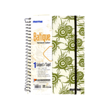 Mintra Batique Spiral Notebook 1 Subject 100 Sheets A5