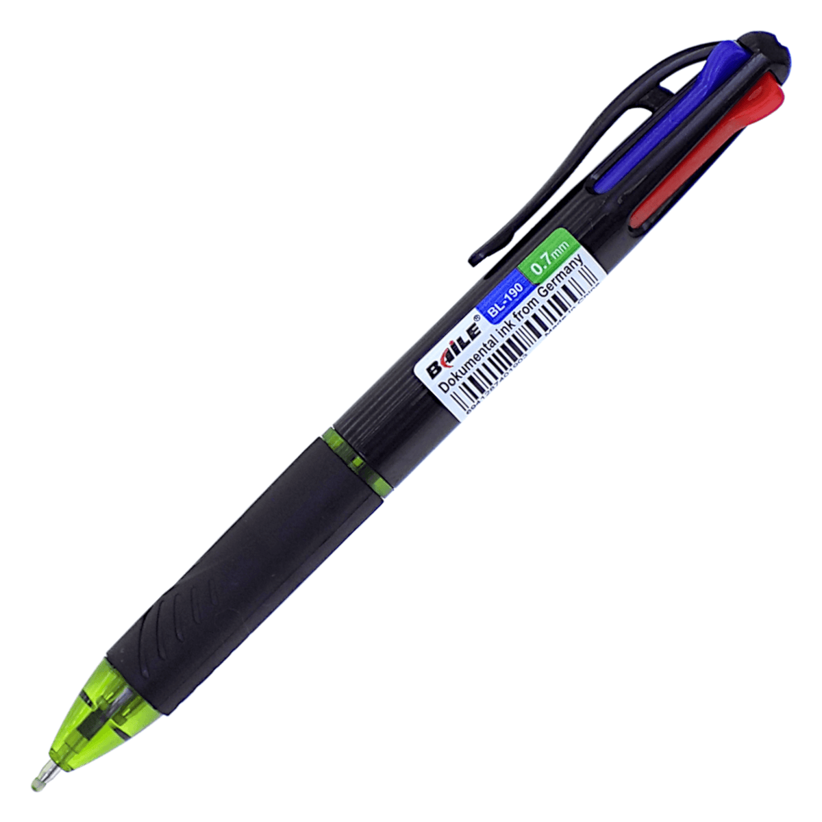 Multicolor Ballpoint School Pen 3 Colors Ball Point Pen 1 Automatic Pencil  4in1