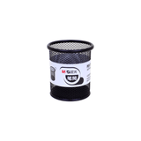 M&G Mesh Steel Pen Holder Black