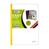 Digital Plastic Presentation File with Sliding Bar Clear A4