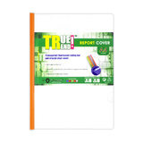True Trend Plastic Presentation File with Sliding Bar Clear A4