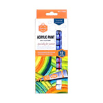 Keep Smiling Acrylic Color Set of 12 x 6 ml Tubes