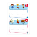 Kayan Write & Wipe Kids Arabic Alphabet Learning Workbook - Level 2