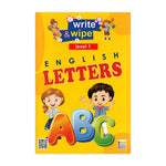 Kayan Write & Wipe Kids English Alphabet Learning Workook
