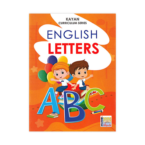 Kayan Kids Educational English Alphabet Workbook