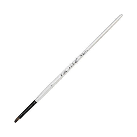 Keep Smiling Filbert Tip Art Painting Brush
