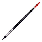 Keep Smiling Artist Round Tip Brush - Black