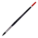 Keep Smiling Artist Round Tip Brush - Black