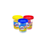 Nova Color Play Dough Set of 3 Jars x 130 g