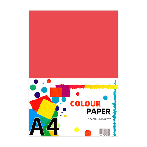 Generic Colored Copy Printer Paper A4 Pack of 10 Colors