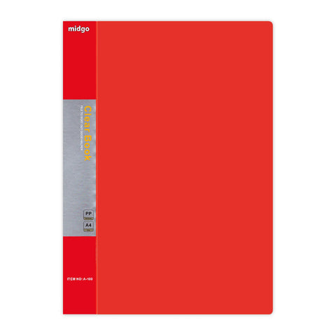 Midgo Display Book 100 Fixed Pocket A4