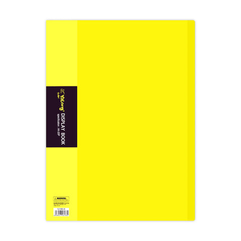Yalong Display Book 20 Fixed Pockets A4