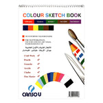 Cansou Spiral Sketchbook 12 Sheets 150 gsm A3 Multi-Color