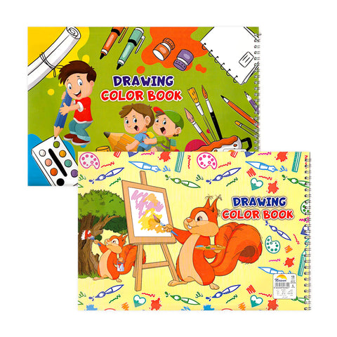 Nawar Sketchbook 18 Sheets 90 gsm Multi-Color A4