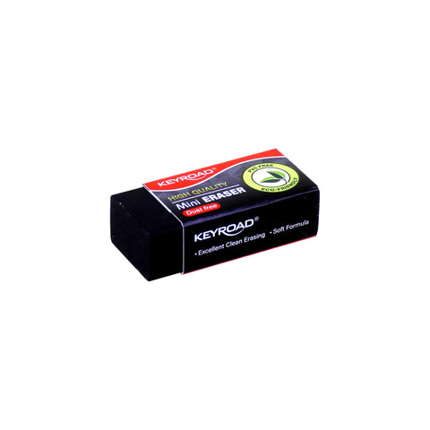Keyroad PVC Free Eraser Medium Black
