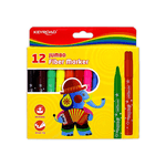 Keyroad Jumbo Fibre-Tip Coloring Pens Box of 12