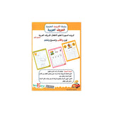 WKW Kids Arabic Alphabet Tracing Dry Erase Flash Cards