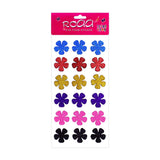 Roaa Glitter Foam Shapes Stickers Pack of 18