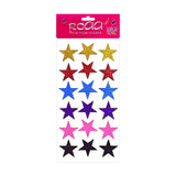 Roaa Glitter Foam Shapes Stickers Pack of 18
