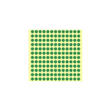 Generic Colored Round Stickers Labels 10 mm Sheet of 156