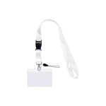 Generic Plastic ID Card Holder + Lanyard