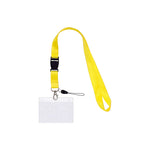 Generic Plastic ID Card Holder + Lanyard