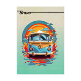 Sasco Bravo Stapled Lined Notebook 100 Sheets A4