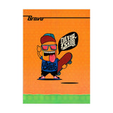 Sasco Bravo Stapled Lined Notebook 100 Sheets A4