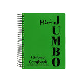Mintra Jumbo Mini Spiral Notebook 5 Subjects 200 Sheets A5