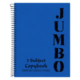 Mintra Jumbo Spiral Notebook 3 Subjects 120 Sheets A4