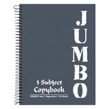 Mintra Jumbo Spiral Notebook 3 Subjects 120 Sheets A4