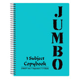 Mintra Jumbo Spiral Notebook 3 Subjects 120 Sheets A4