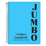 Mintra Jumbo Spiral Notebook 5 Subjects 200 Sheets A4