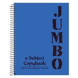 Mintra Jumbo Spiral Notebook 6 Subjects 240 Sheets A4