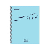 Mintra Octavo Spiral Notebook 1 Subject 80 Sheets