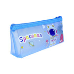 Generic Spaceman Mesh Zippered Pencil Case