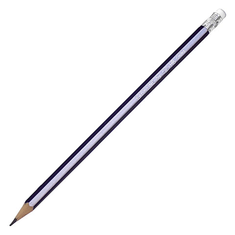Easy Line Wooden Pencil with Eraser Tip HB