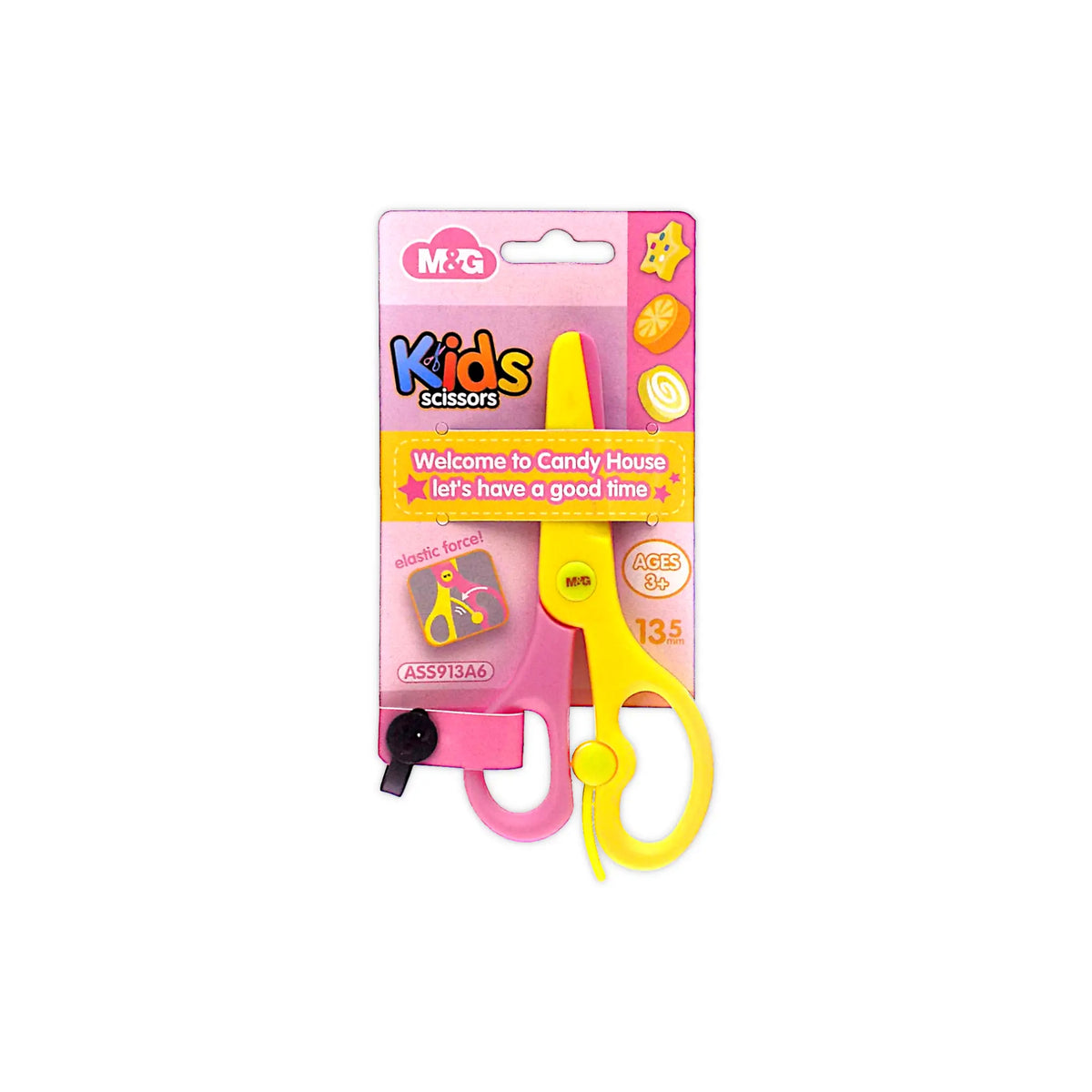 M&G Safe Easy Open Scissors for Kids – Bayan eShop