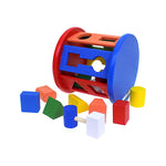 Carol Montessori Wooden Shape Sorting Wheel