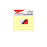 Xingli Lined Sticky Note Pad 3" x  4" 100 Sheets