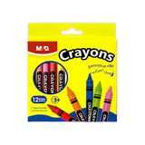 M&G Wax Crayons 90 mm Pack of 12