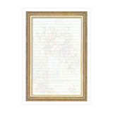 Manar Lined Paper with Decorative Border A4 Pack of 50