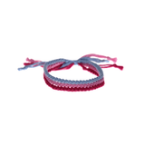 Crafty Plain Friendship Bracelet Trio Set