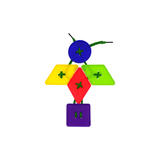 Carol Montessori Lacing Buttons Set of 90 Pcs