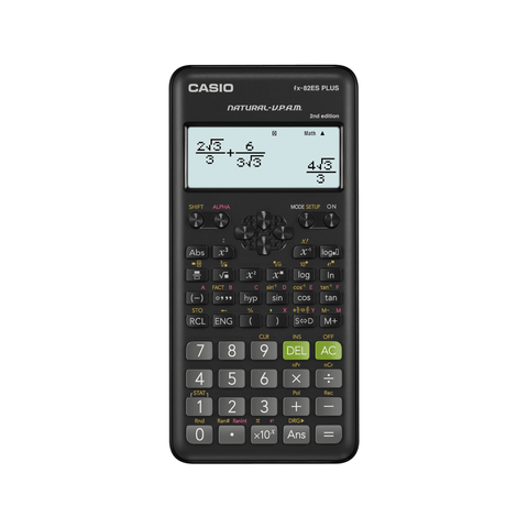 Casio fx-82ES Plus Scientific Calculator Black