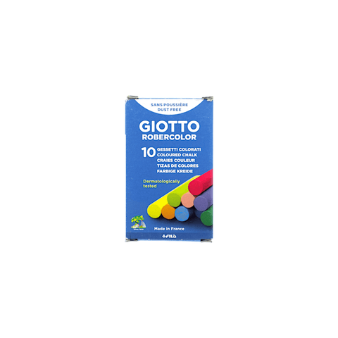 Giotto Robercolor Blackboard Chalk Multi-Color Box of 10
