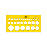 Prima Circle Drawing Stencil 1.5 - 36 mm
