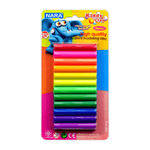 Nara Modeling Clay 12 Assorted Neon Colors 165 g