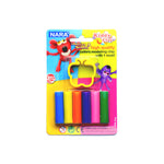 Nara Modeling Clay 6 Assorted Colors 50 g + 1 Mold